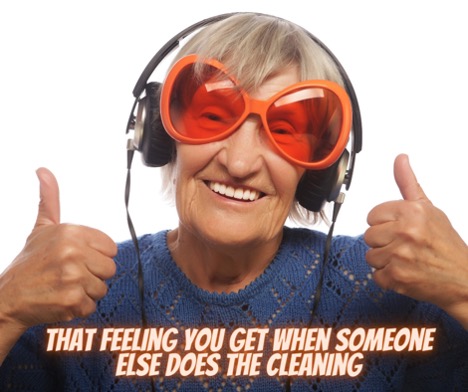 Someone Else Cleaning