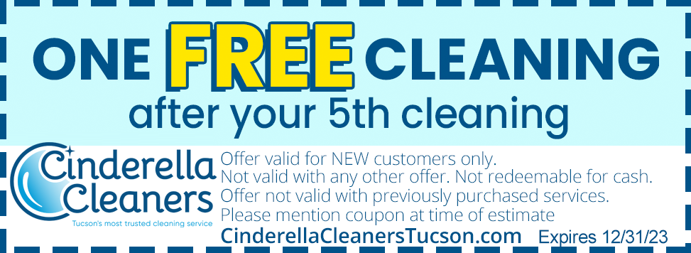 Coupon for One FREE Cleaning After Your 5th Cleaning